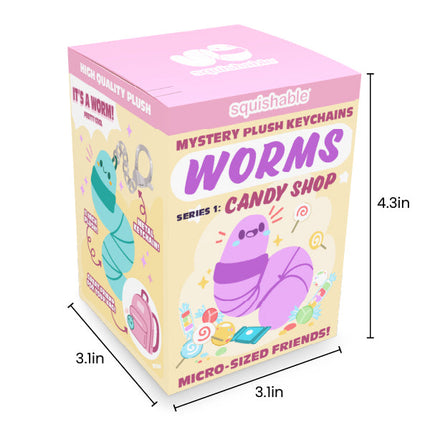 Worms Micro Blind Box, Series 1: Candy Shop