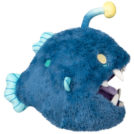 Mini Squishable Anglerfish plush side view