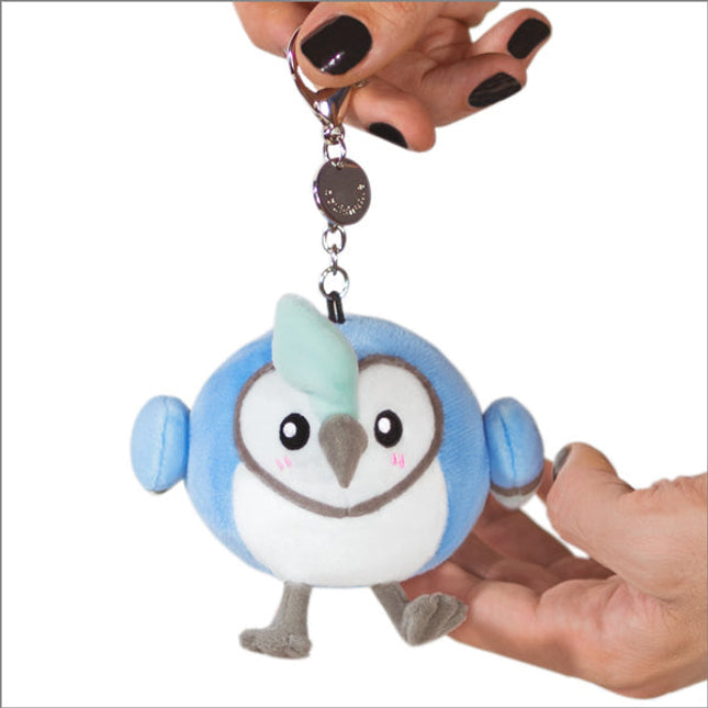Micro Squishable Blue Jay Keychain