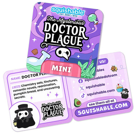 Mini Squishable Candy Plague Doctor