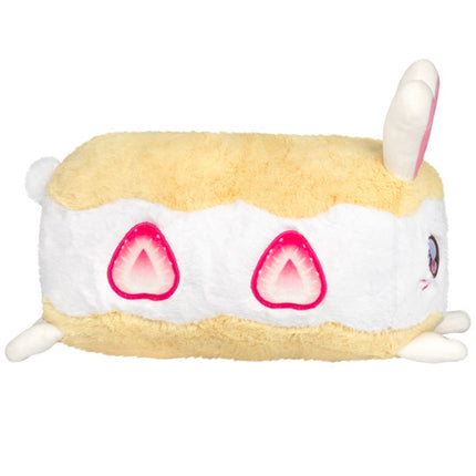 Toobling Strawberry Sandwich Bunny plush, side view