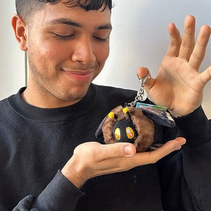 Micro Squishable Death's-head Hawkmoth Keychain